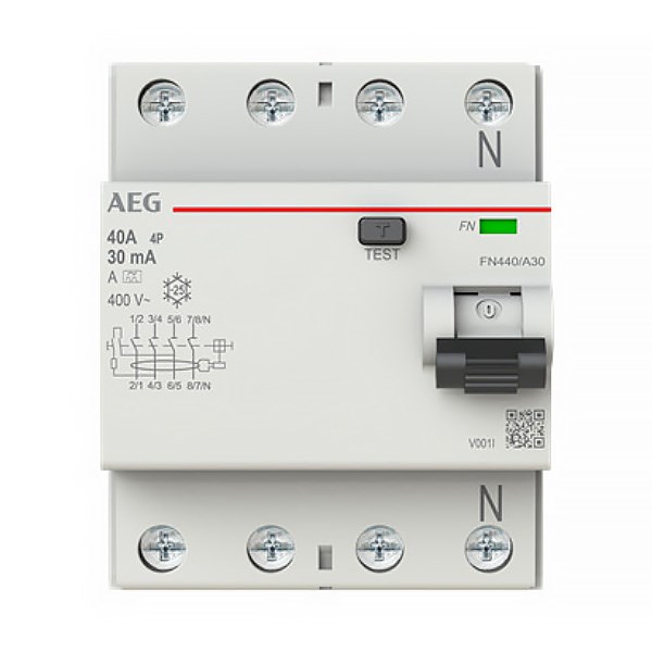 Bild von FI-Schutzschalter Dual Single 4-polig / 40A / 30mA / TYP A / 2CSF704156R1400