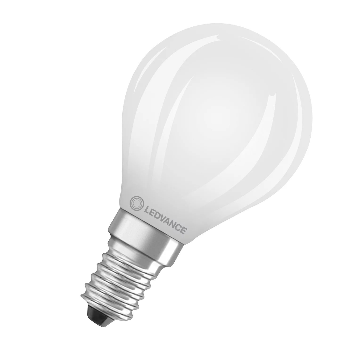 Bild von LED Filament Kugellampe / 470lm / 4,8W / E14 / 220-240V / 320° / 2.700 K / 827 ww matt dimmbar