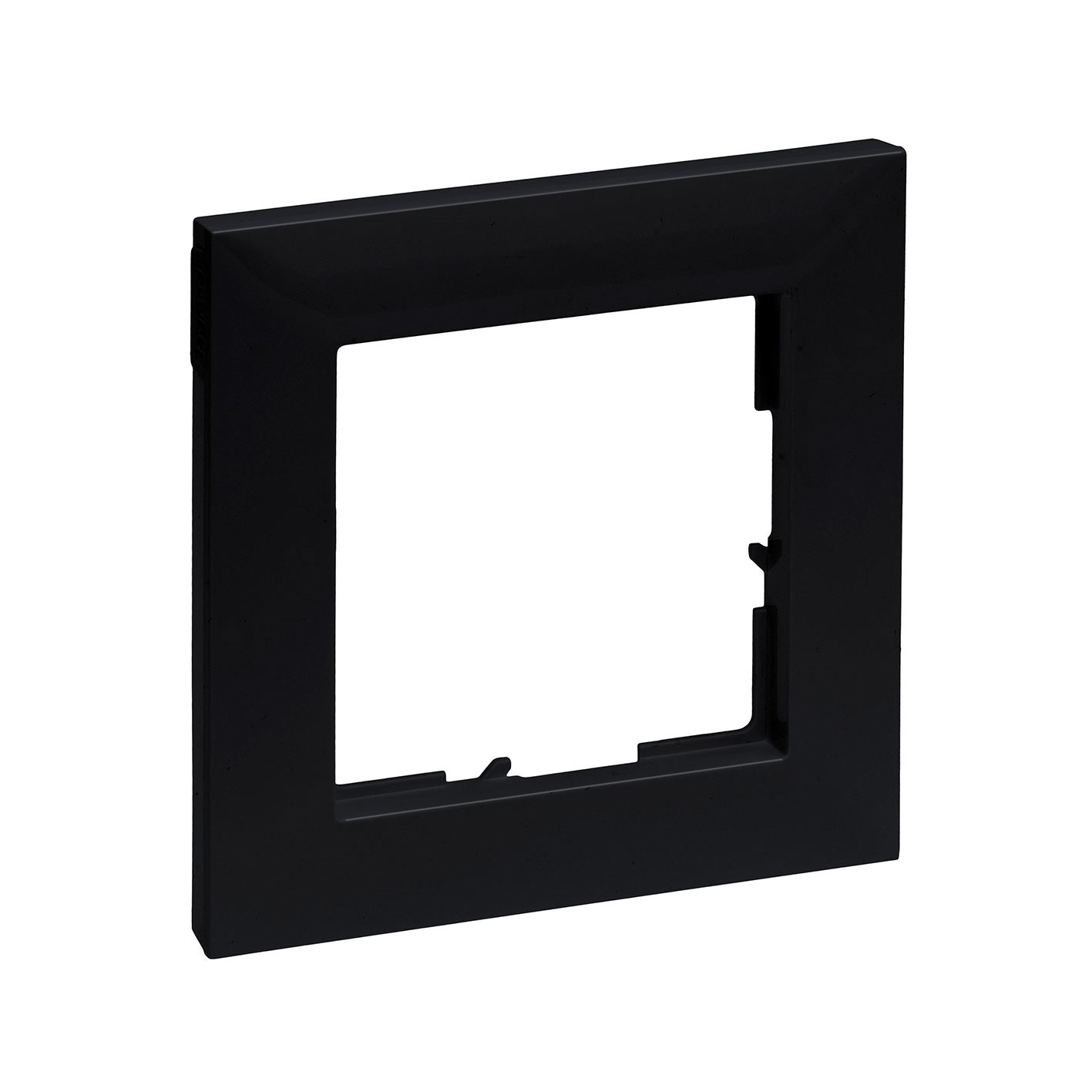 Bild von Legrand SEANO Rahmen 1-fach / 87 x 87 mm / schwarz lackiert