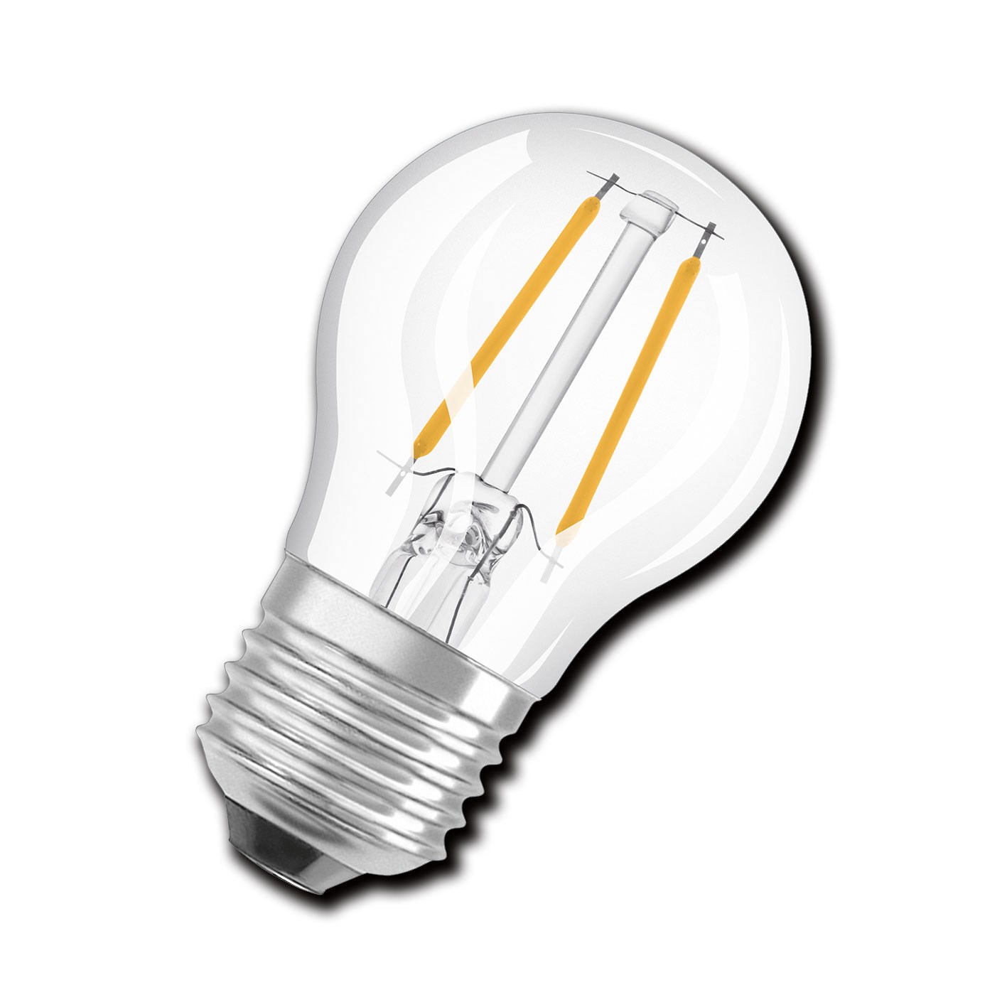 Bild von LED Filament Kugellampe CLASSIC P25 / 250lm / 2,5W / E27 / 224-240V / 2.700K / 827 ww klar