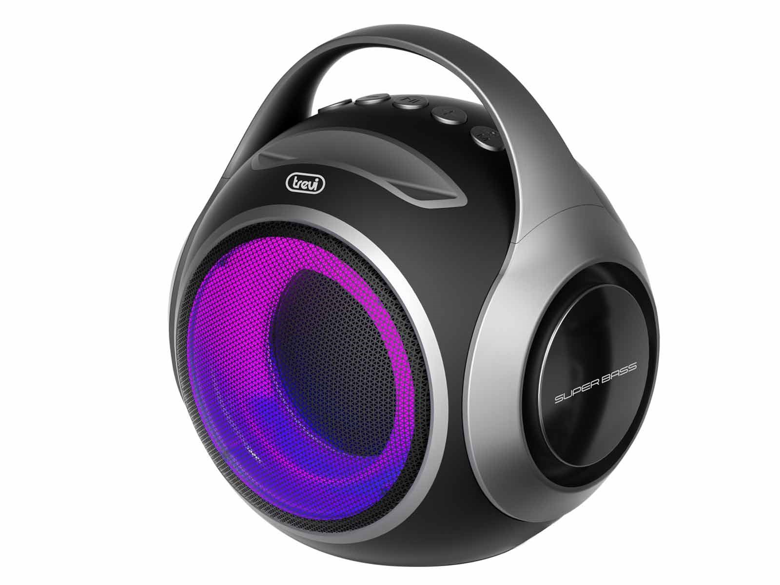 Bild von XR JUMP Sound Stereolautsprecher XR 8A202 / 20W / kabellos / 2 Tieftöner / Disco Licht / TWS / USB Micro / SD AUX-IN