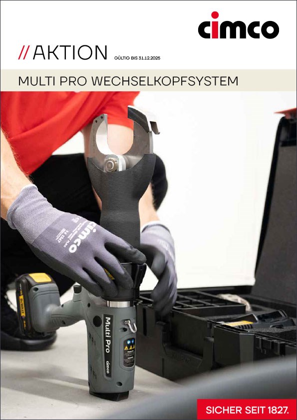Bild von AKTION Cimco Multi Pro Wechselkopfsystem