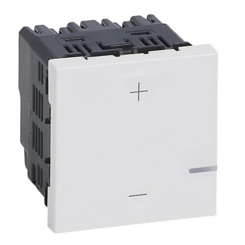 Bild von Legrand Mosaic LED-Tastdimmer 125W / Ultraweiß