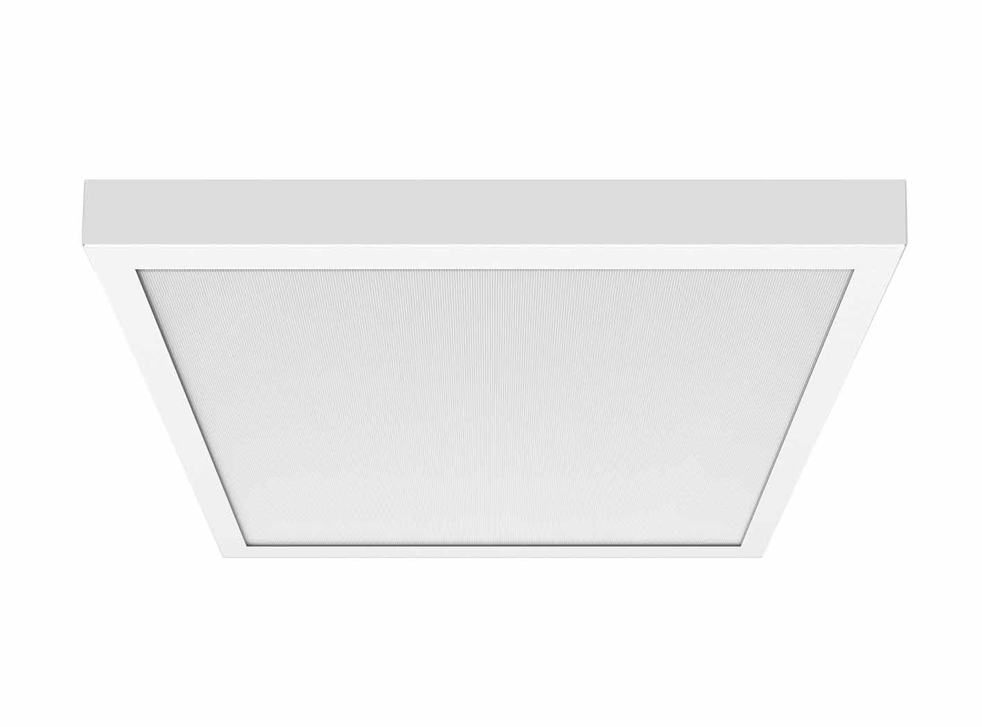 Bild von LED Anbauleuchte Lowea IP40 / 40W-26W / 3.000K+4.000K / 625x625x61mm / weiß