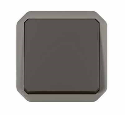 Bild von Legrand Plexo New Einsatz Wechselschalter 10AX / Steckklemmen (SL)/ IP55 / IK08 / Anthrazit