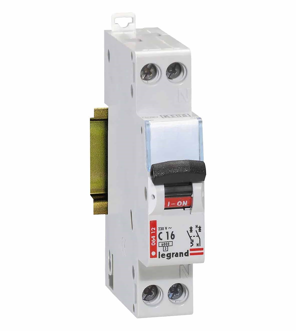 Bild von Legrand LS Schalter 1pol+N / C13A/6KA / 1-modulig