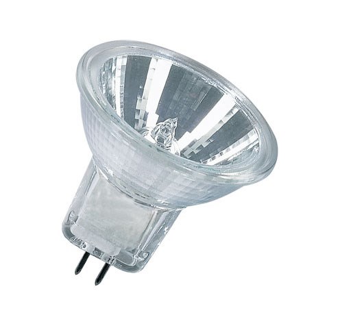 Bild von Halogen Reflektorlampe Decostar 35 Titan / 220lm / 20W / GU4 / 12V / 36° / mit Frontglas / 3.000 K / ww klar dimmbar