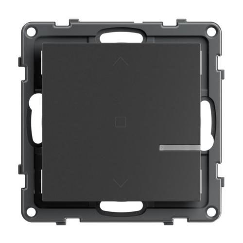 Bild von Legrand SEANO with Netatmo batteriebetriebener Wandsender zum Steuern von Rollladenaktoren inkl. Abdeckung / Anthrazit