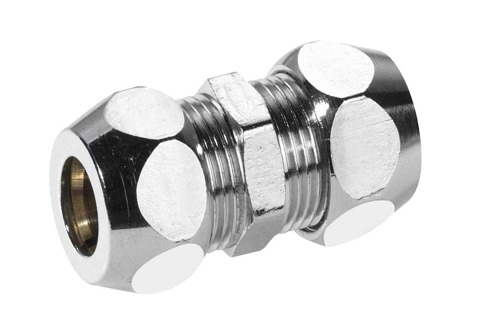 Bild von Doppel-Quetschverschraubung 3/8 x 10 mm
