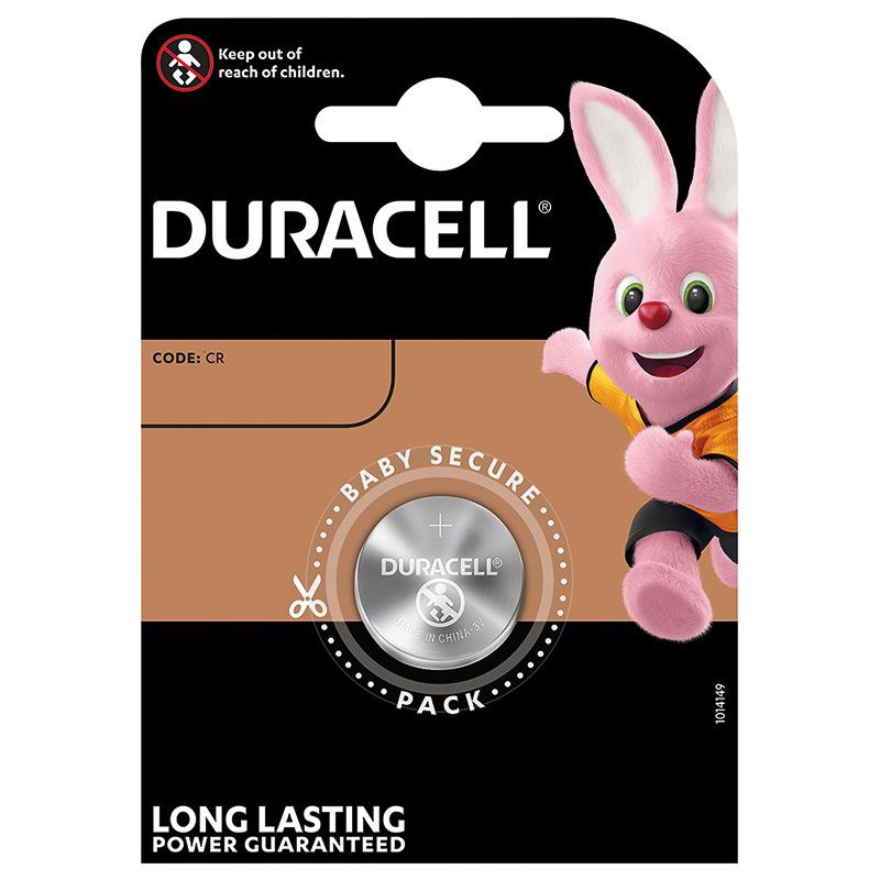 Bild von Duracell Electronics Lithium Knopfzelle / 3V / DL1632-CR1632 / 1er Blister