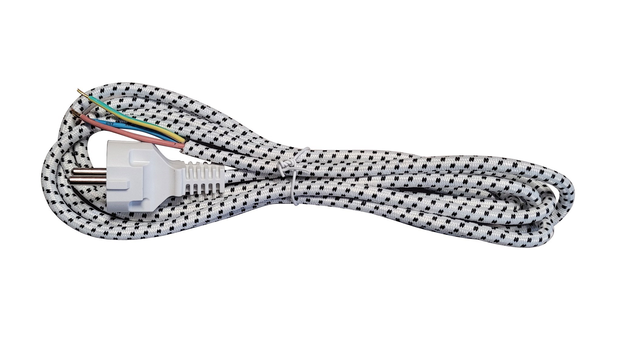 Bild von Bügeleisen-Anschlussleitung mit Schukostecker 2,8m / 3x0,75