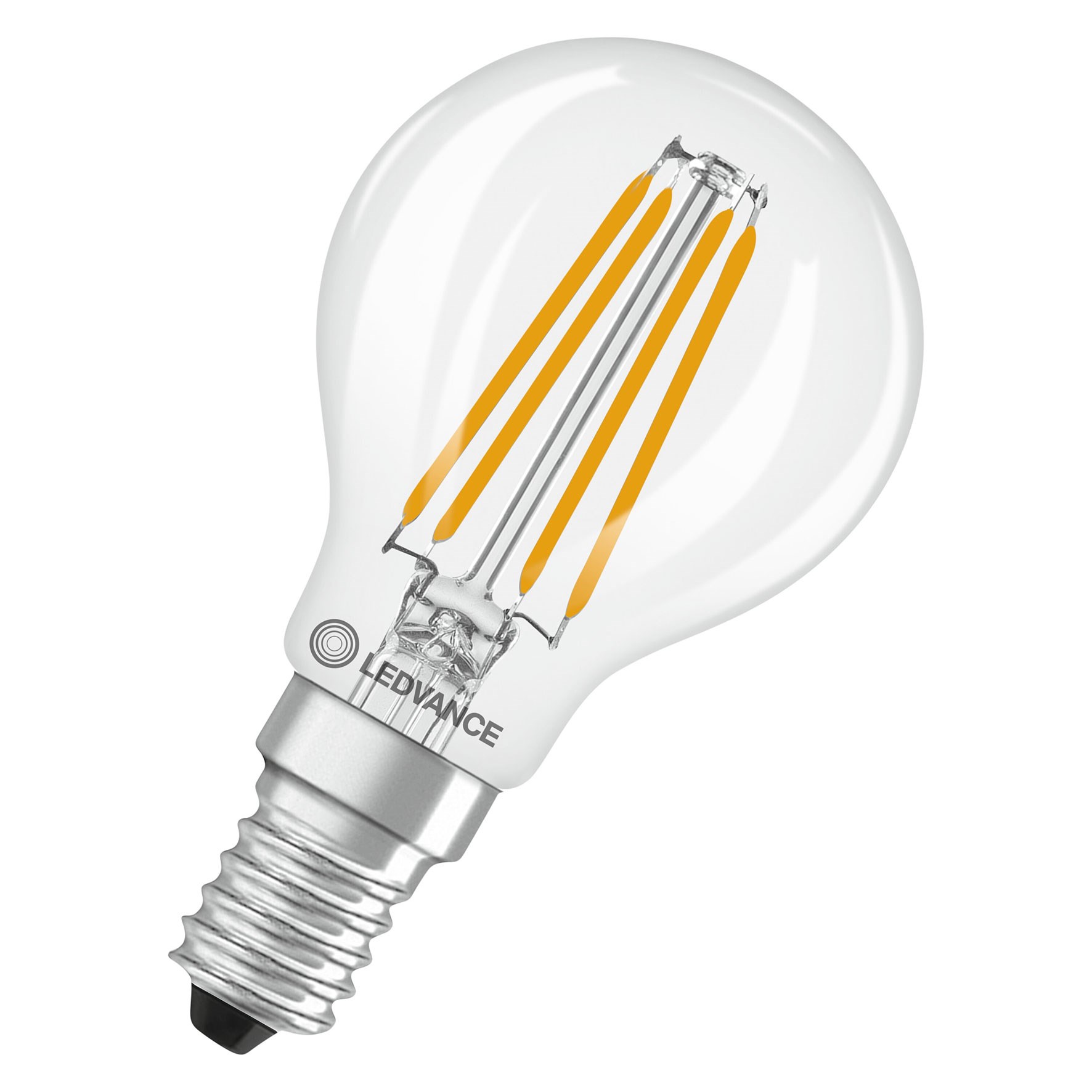 Bild von LED Filament Kugellampe Classic P 60 / 806lm / 5,9W / E14 / 220-240V / 300° / 2.700K / 827 ww klar