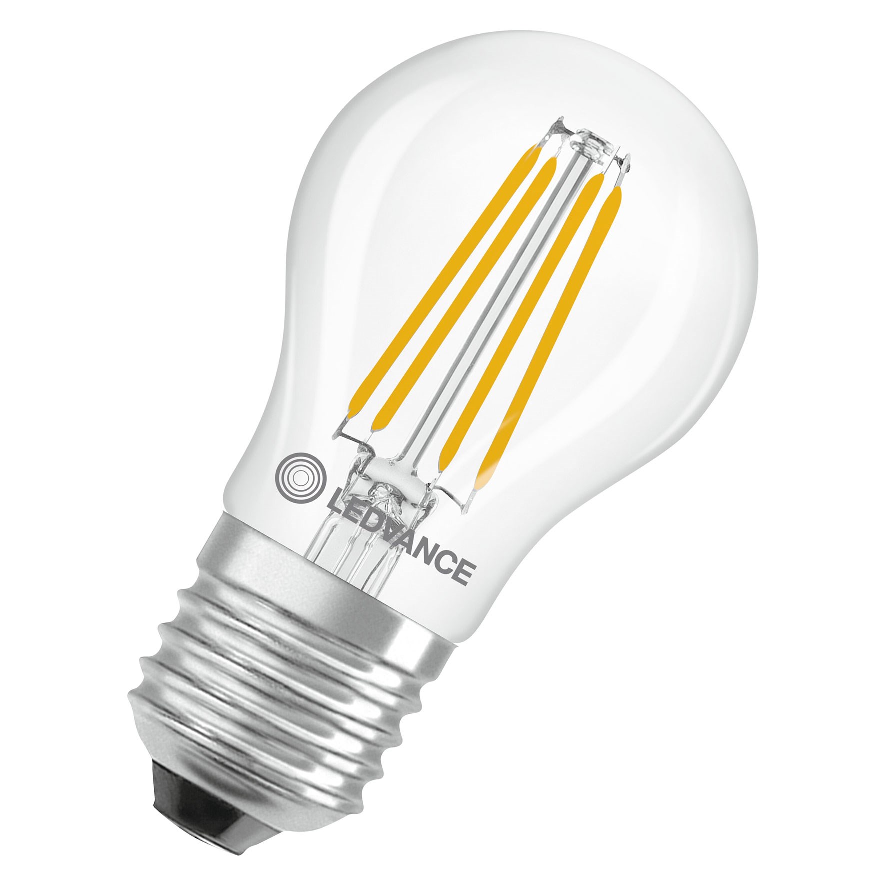 Bild von LED Filament Kugellampe Classic P 40 / 470lm / 3,4W / E27 / 220-240V / 2.700 K / 827 ww klar dimmbar