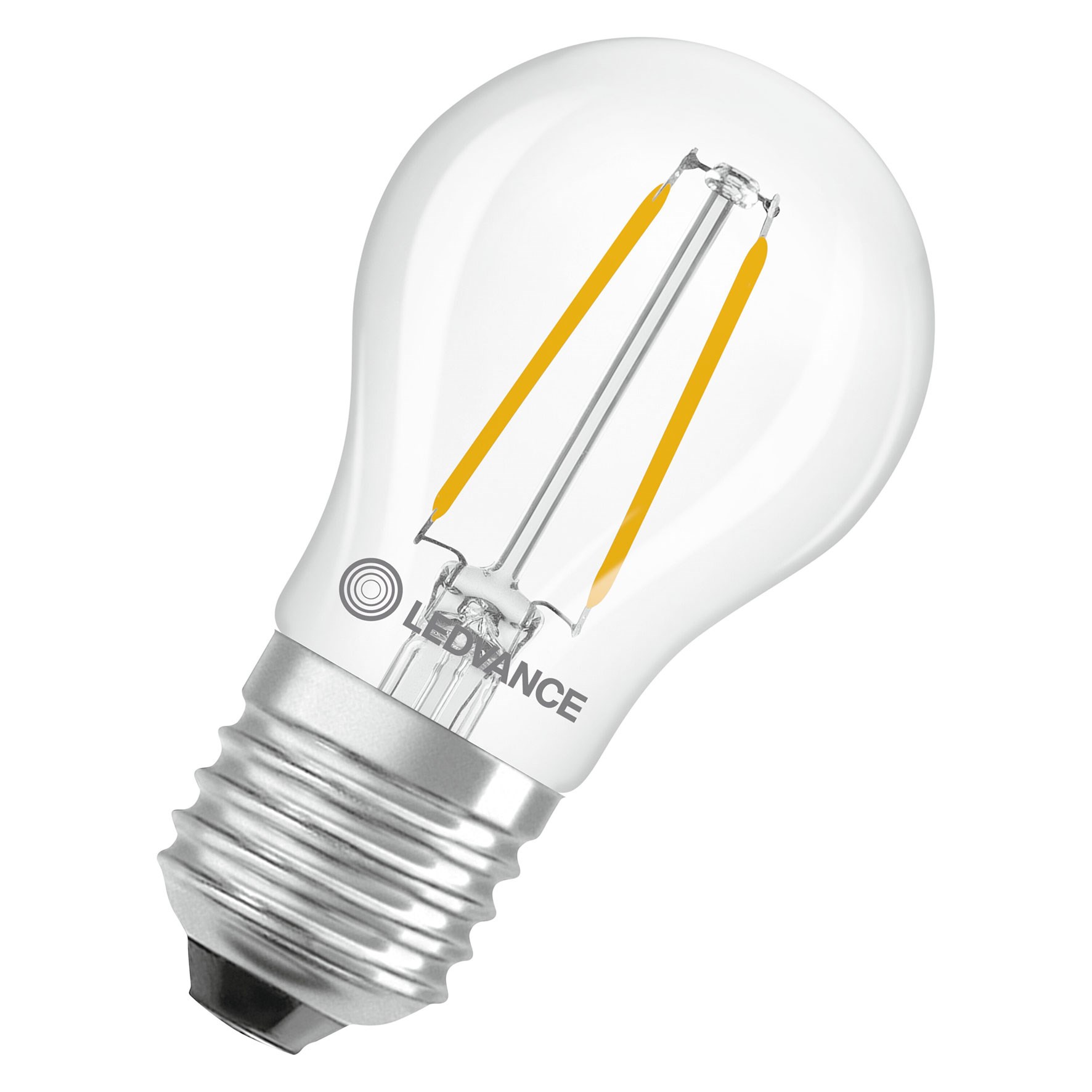 Bild von LED Filament Kugellampe CLASSIC P25 / 250lm / 1,8W / E27 / 224-240V / 2.700K / 827 ww klar
