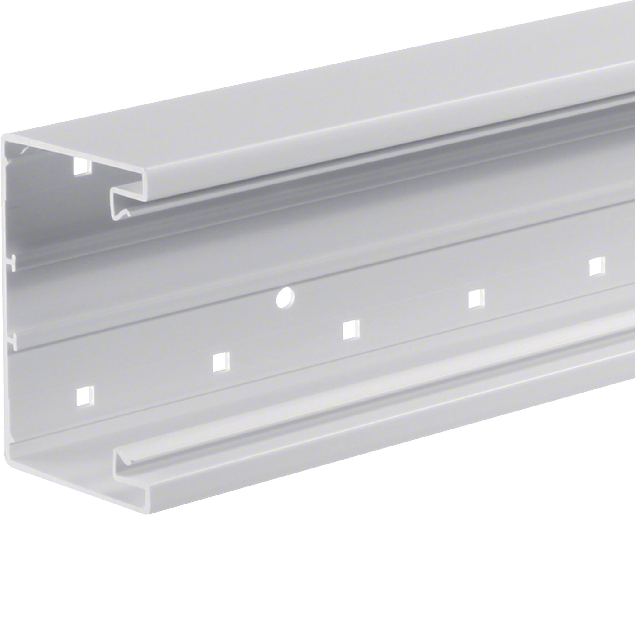 Bild von PVC Grundprofil Brüstungskanal 65 x 100 mm verkehrsweiß