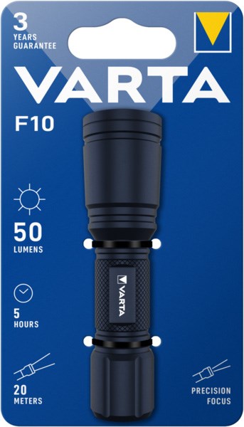 Bild von Varta Taschenlampe F10 1AA 50lm / 2 Leuchtmodi