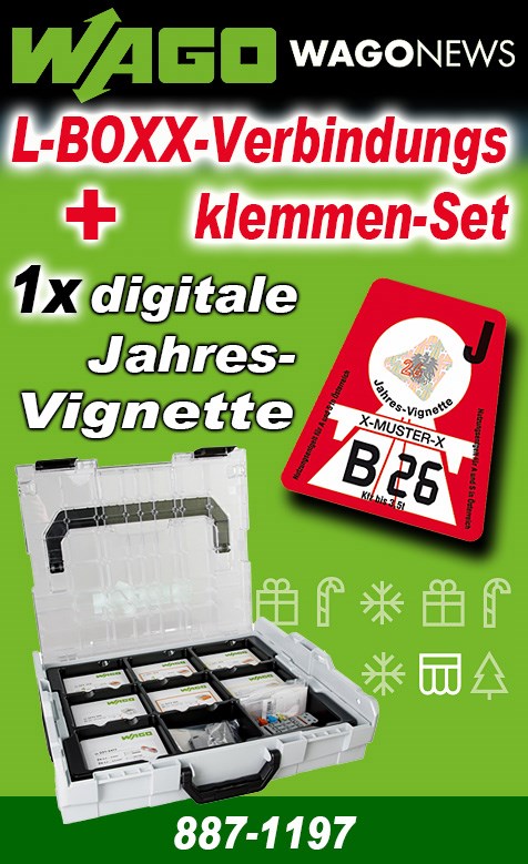 Bild von WAGO Weihnachts-PROFI-SET + digitale PKW-Jahresvignette für 2026