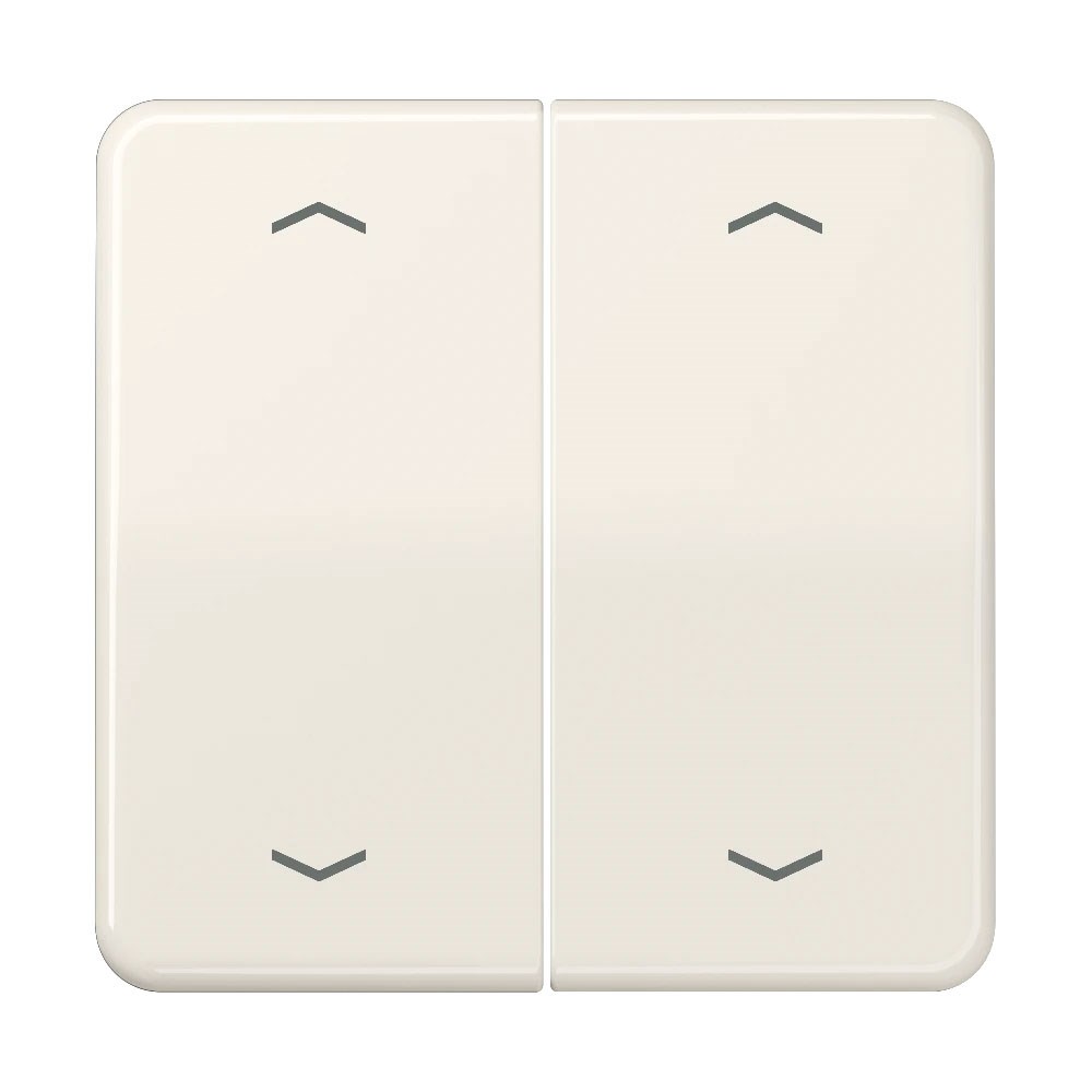 Bild von Jung Wippe für KNX Taster F10 mit Pfeilsymbolen / Duroplast / Serie CD / weiß