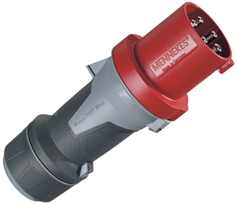 Bild von CEE-Stecker PowerTOP Xtra HW/VN 63A 5p 400V 6h IP44