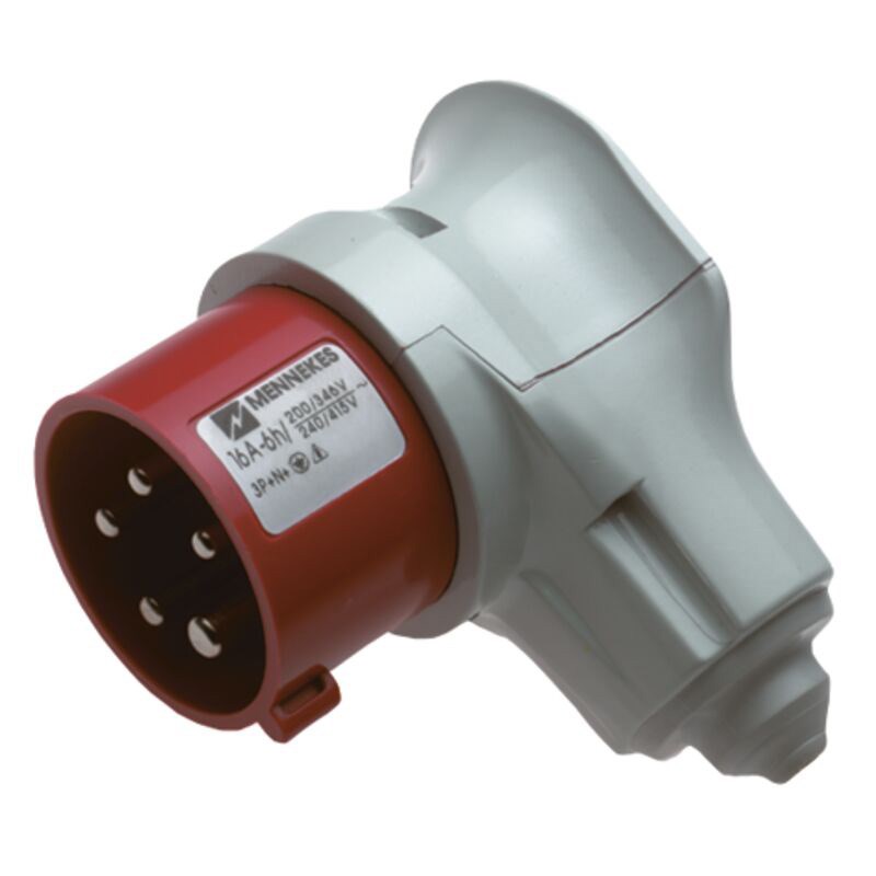 Bild von CEE-Winkelstecker VarioTOP / 3982 / IP44 / 16A / 5-polig / 6h / 400V