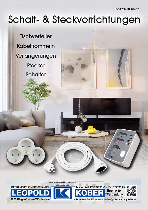 Bild von Katalog Schalt- & Steckvorrichtungen