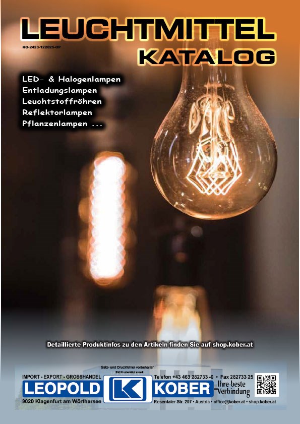 Bild von Katalog Leuchtmittel