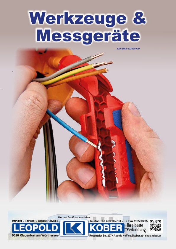 Bild von Katalog Werkzeuge