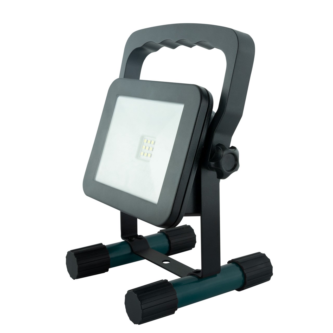 Bild von LED Arbeitsleuchte Akku SPOT IP54 / 1.400lm / 10W / 6.500K / Tageslicht / inkl. USB-Ladekabel / petrol-schwarz