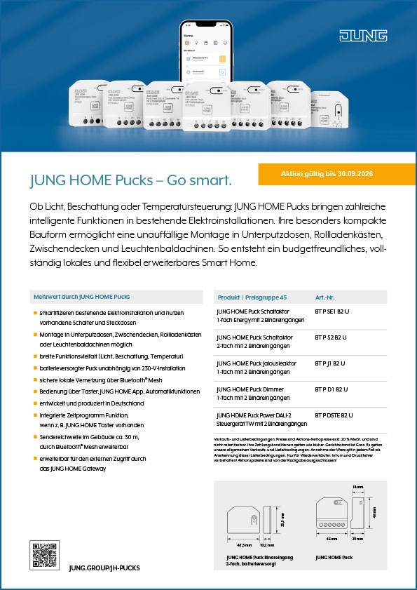 Bild von Jung Home PUCKS