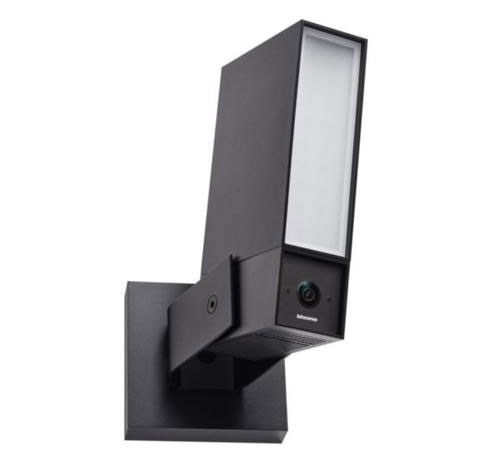 Bild von Bticino Smarte Außenkamera PRO, Schwarz, 5 MP (2K), Weitwinkel 130°, Digitalzoom 16x, LED-Scheinwerfer 12 W, IR-Nachtsicht bis 15 m