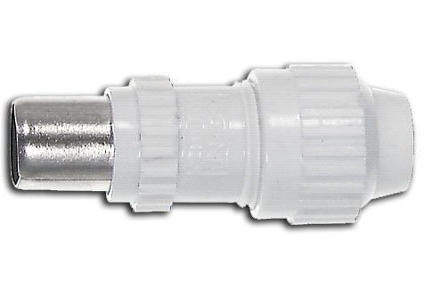 Bild von IEC-Koax-Stecker mit Schraubanschluß
