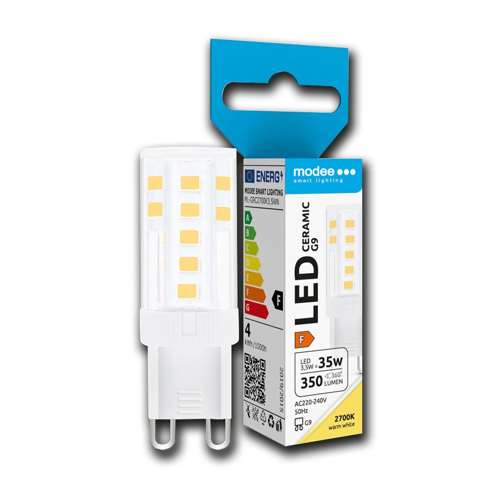 Bild von LED-Stiftsockellampe 350lm / 3,5W / G9 / 220-240V / 300° / 2.700K / ww 