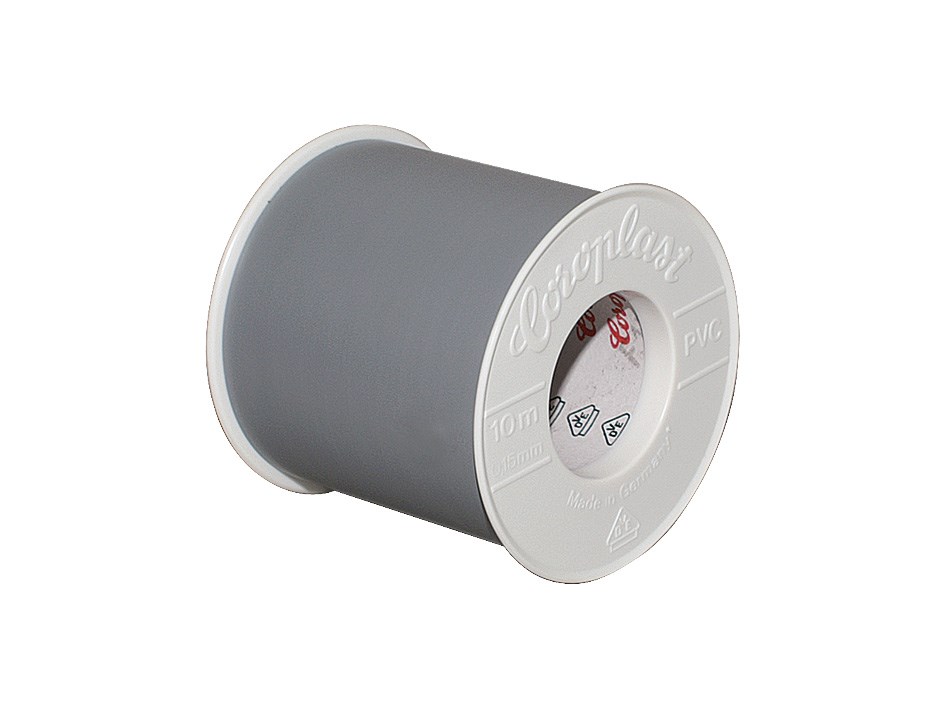 Bild von Coroplast 352 SE Weich PVC Klebeband / 0,15 x 50mm / 10m / grau