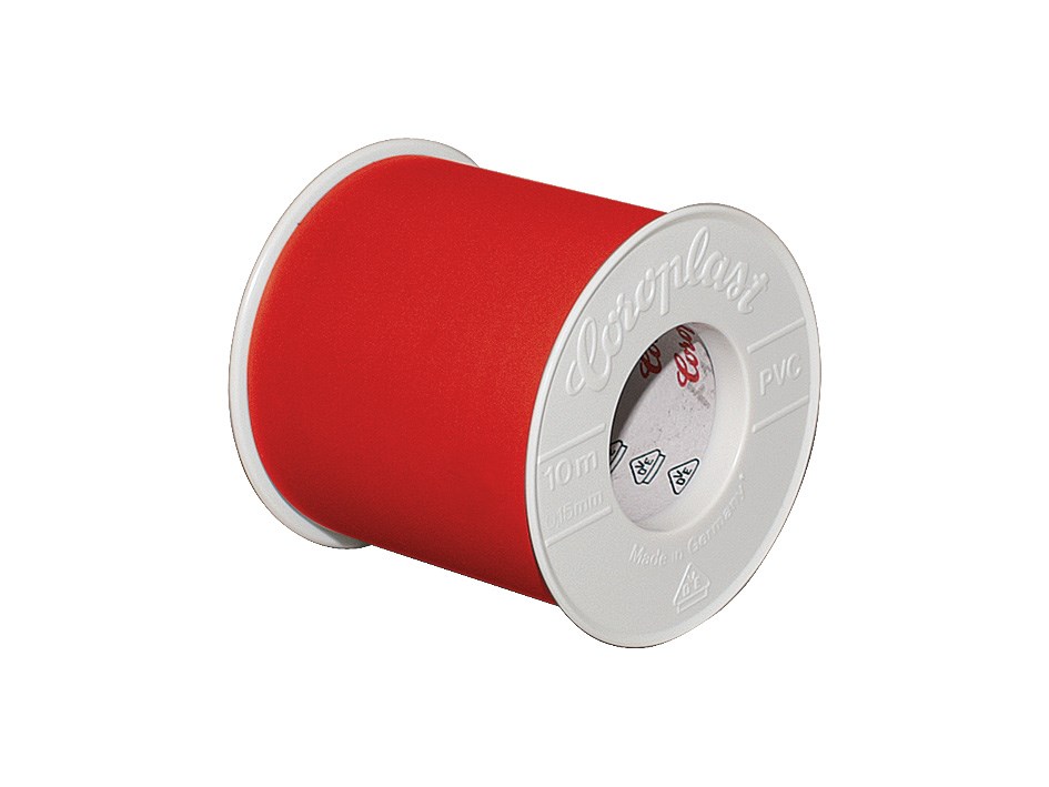 Bild von Coroplast 352 SE Weich PVC Klebeband / 0,15 x 50mm / 10m / rot