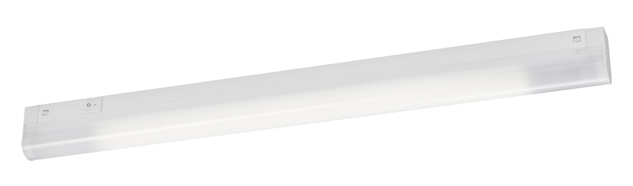 Bild von LED Lichtleiste 60cm mit Abdeckung + inkl. tauschbarer T5 LED Röhre / 1.560lm / 12W / 4.000K / 840 nw